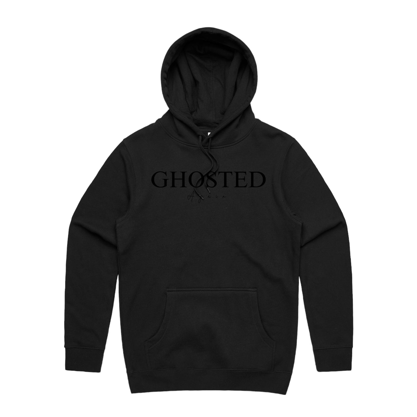 Men's Hoodies - Ghosted again (Black Logo)