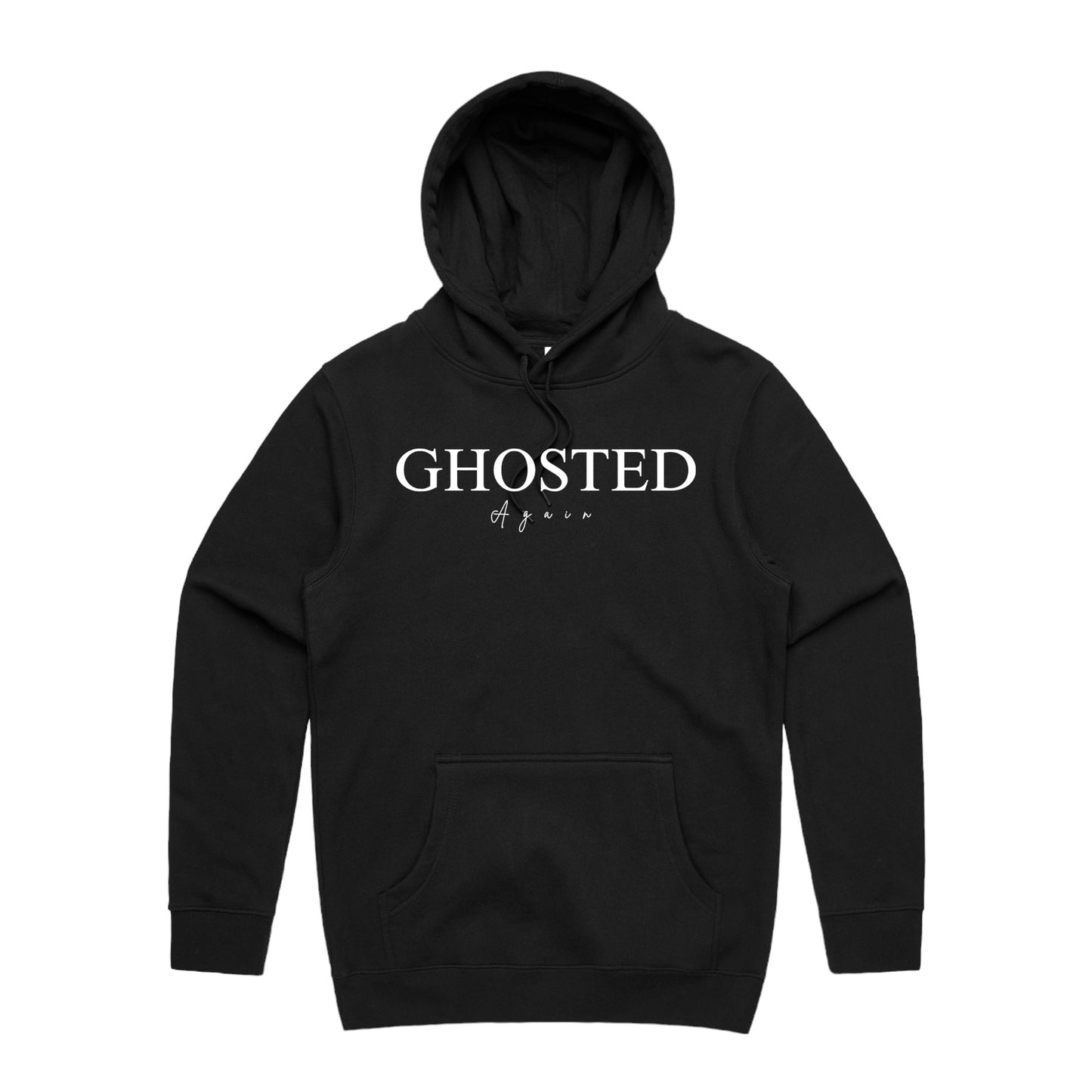 Men's Hoodies - Ghosted again (White Logo)