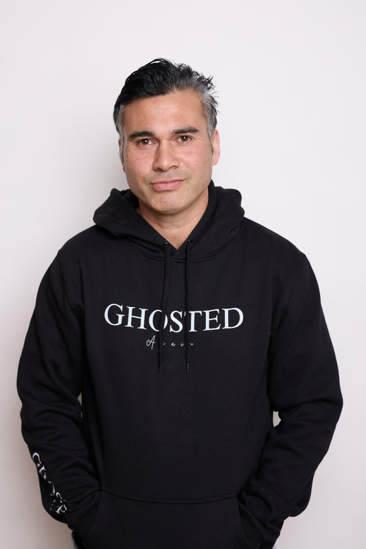 Men's Hoodies - Ghosted again (White Logo)