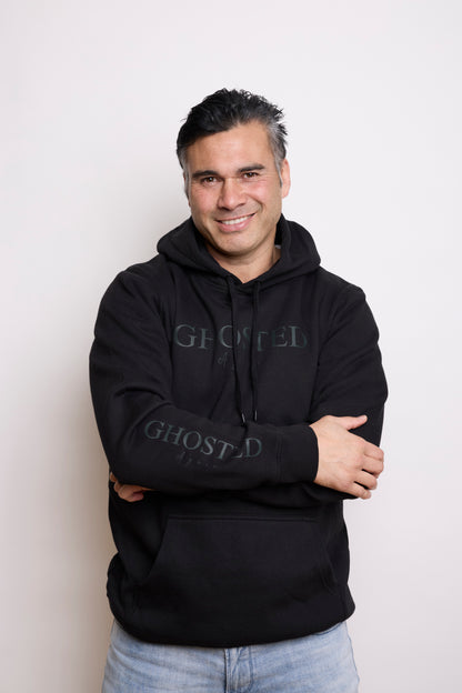 Men's Hoodies - Ghosted again (Black Logo)