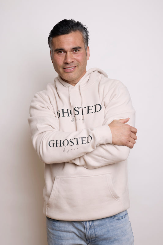 Men's Hoodies - Ghosted again (Black Logo)