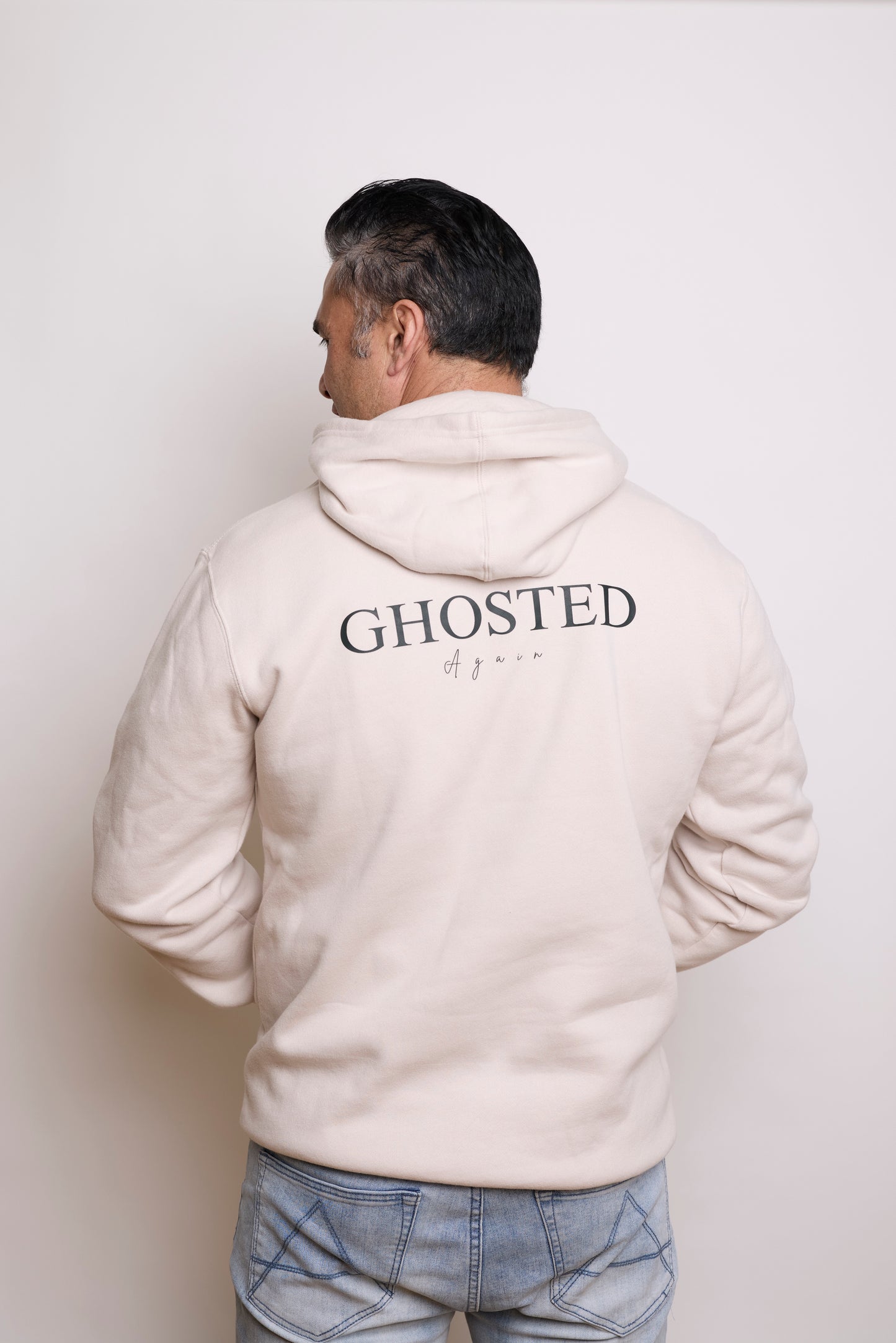 Men's Hoodies - Ghosted again (Black Logo)