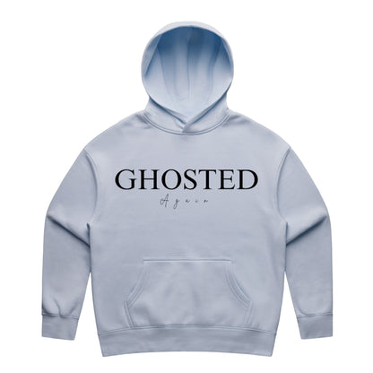 Women's Slim Fit Hoodies - Ghosted again (Black Logo)