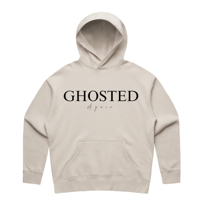 Women's Slim Fit Hoodies - Ghosted again (Black Logo)